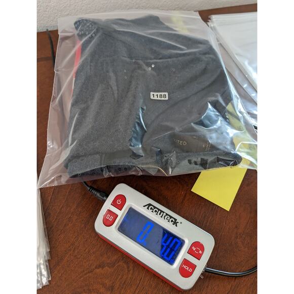 The Limited Sequin Front Top S Blue Womens Crew Cap Sleeve Shirt Shimmer Concert - Picture 8 of 8